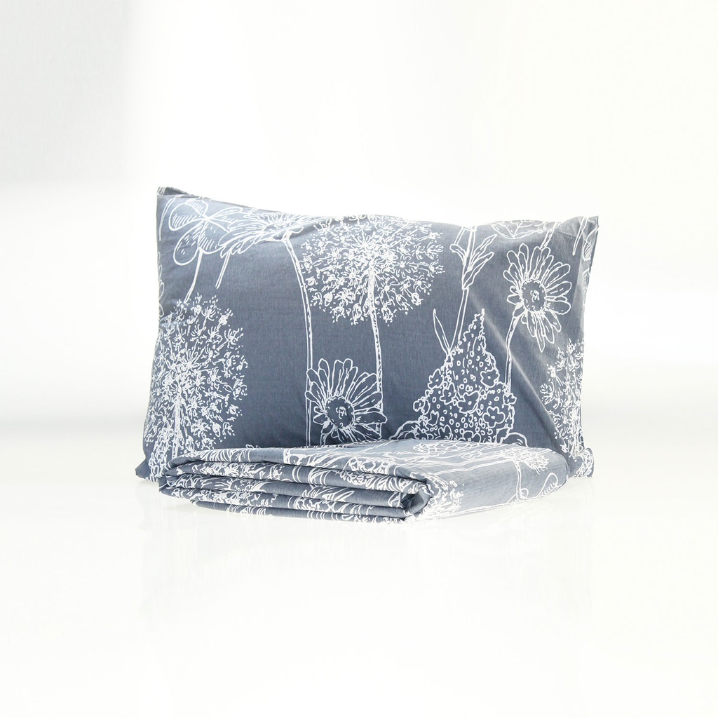 360 HOME PILLOW CASE COTTON 50X70 LOSANGE STRIPS