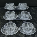 360 HOME GLASS DISHES & CUPS SET 12PCS JYWD-12