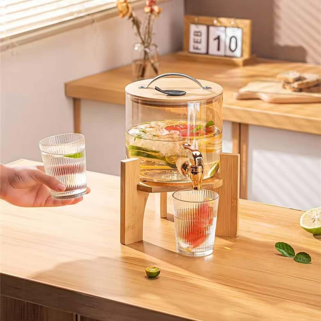 360 HOME GLASS JUG FOR JUICE 2600ML Q5519-21
