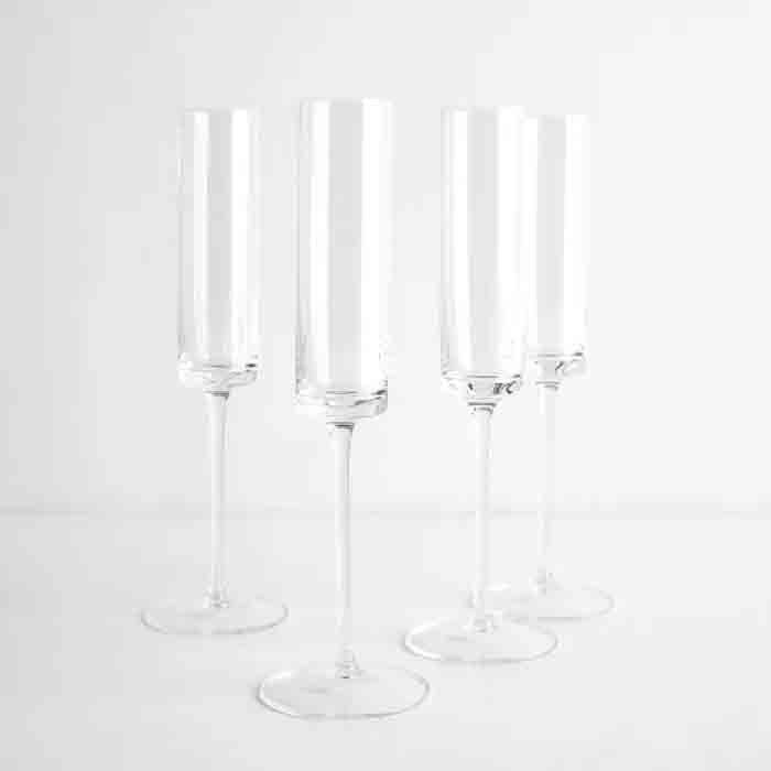360 HOME CHAMPAGNE GLASS 200ML LX02