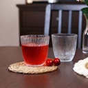 360 HOME GLASS WATER CUP 7.5*14CM 350ML Y6007