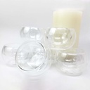 360 HOME GLASS BOWL 50ML TRANSPARENT