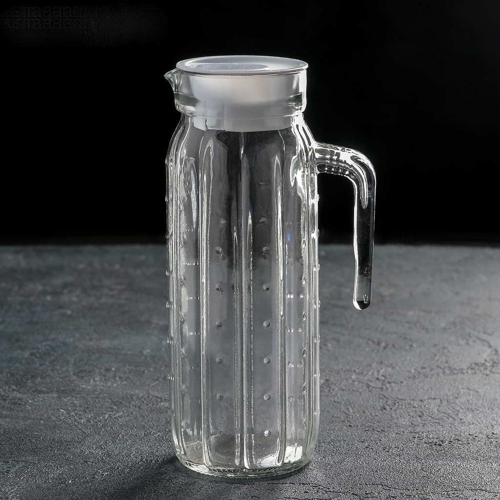 360 HOME GLASS JUG 1000ML JYHLH01