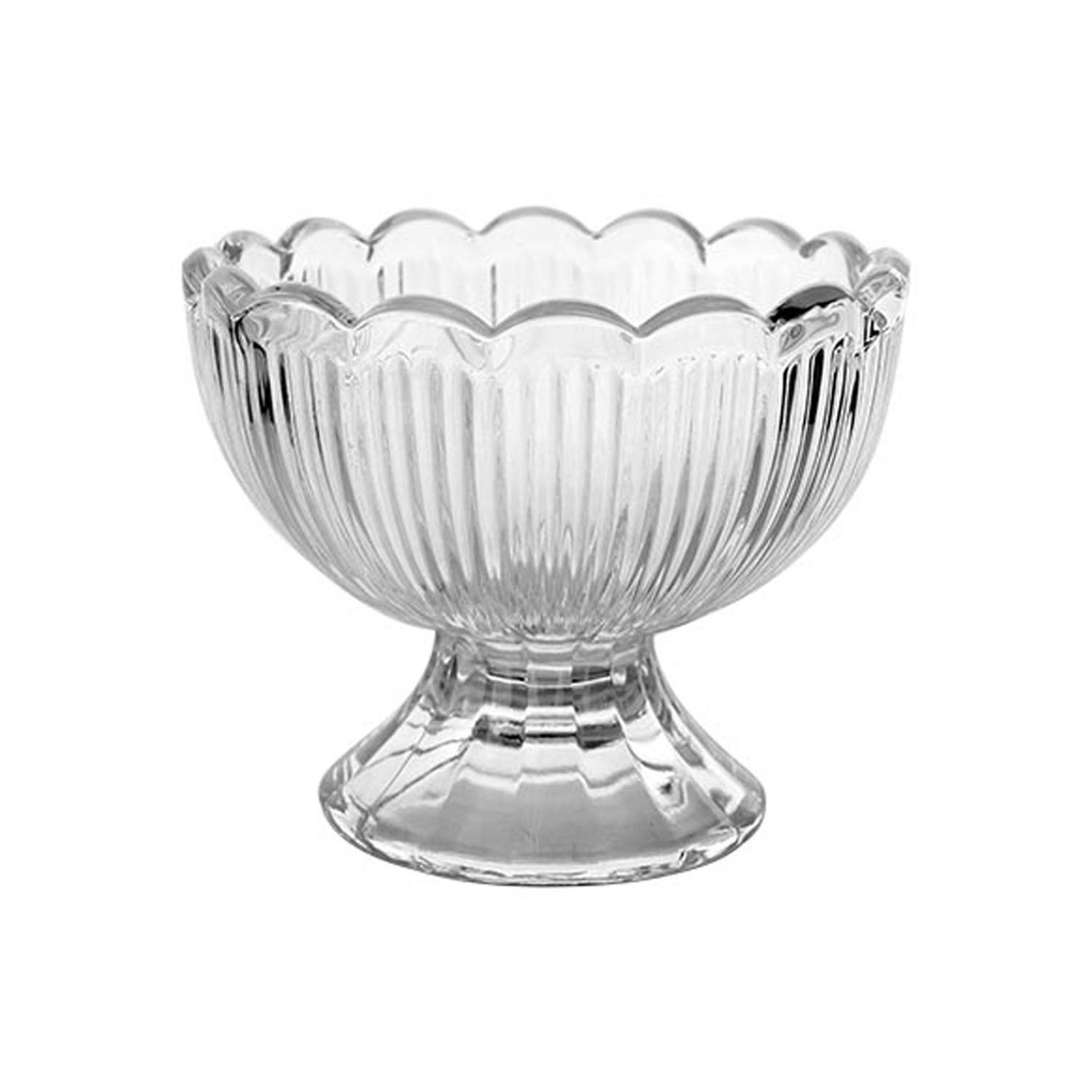 360 HOME GLASS ICE CREAM CUP SHORT 006 PACK OF 6