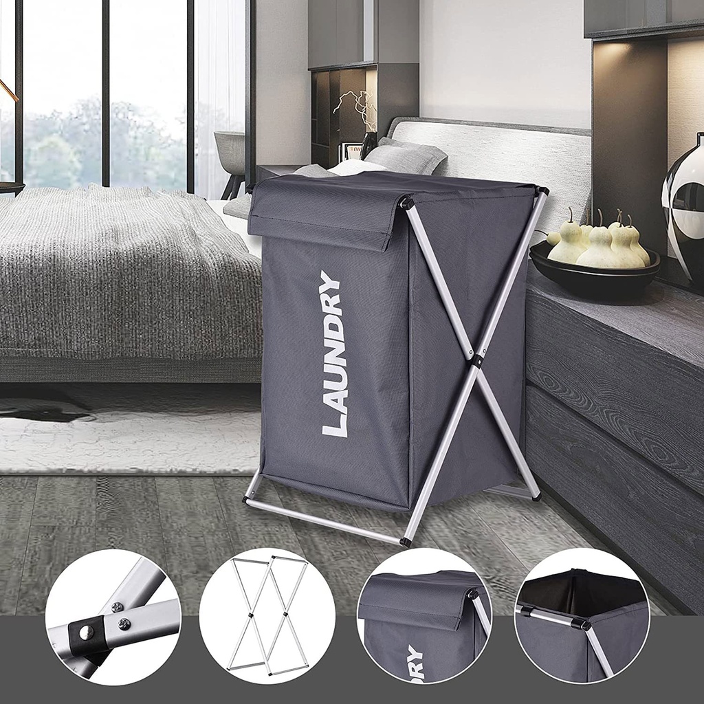 360 HOME ALUMINIUM LAUNDRY STORAGE