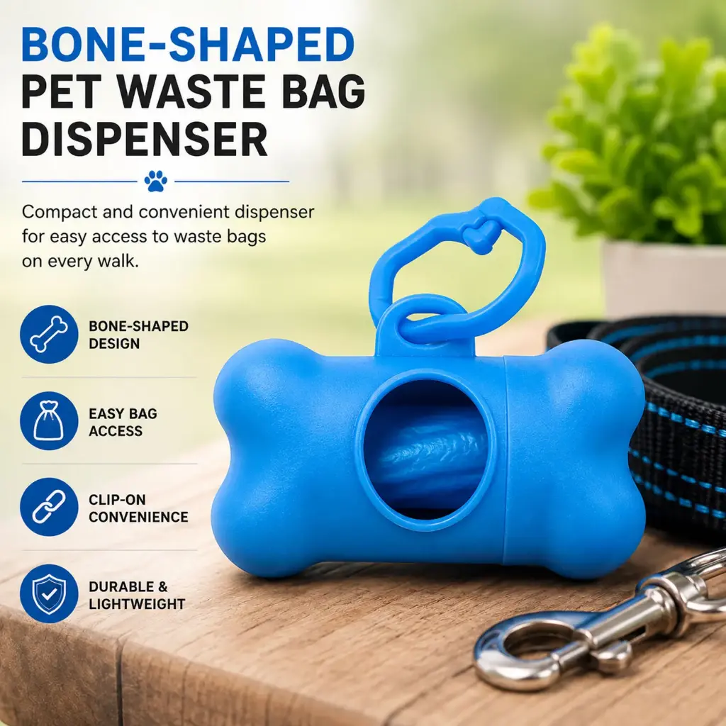 360 PET garbage Ddisposable trash bag with bone