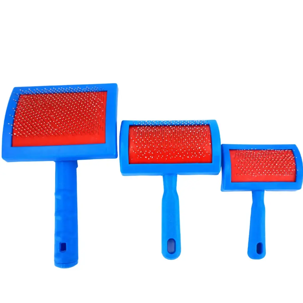 360 PET Slicker Brush, Fluff Detangle Style