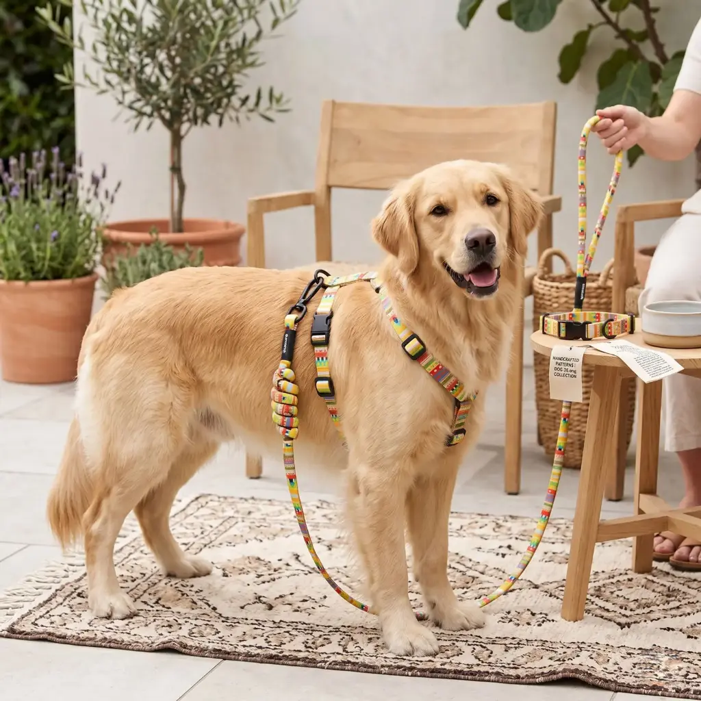 360 PET Dog Chest Strap Collar Harness Leash Soft