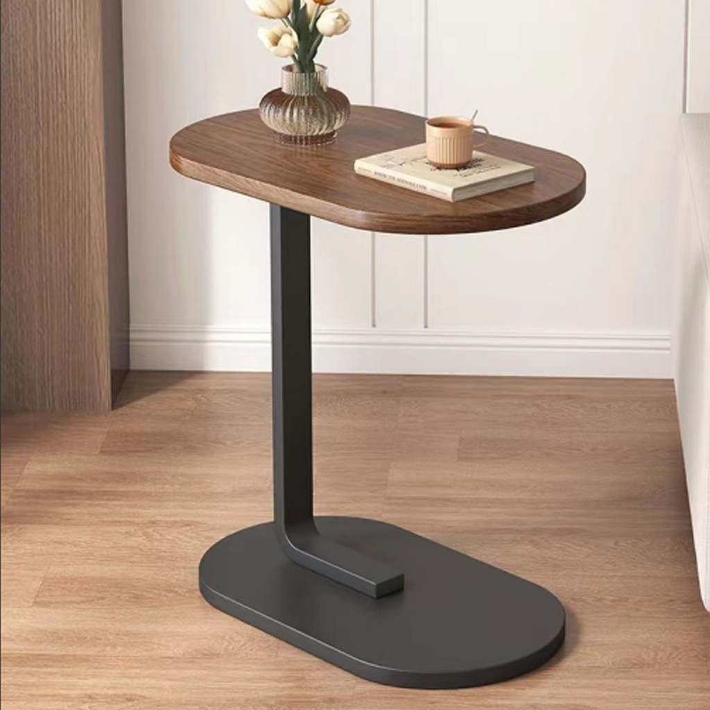 360HOME TABLE COFFEE OVAL WOOD 40X28X60