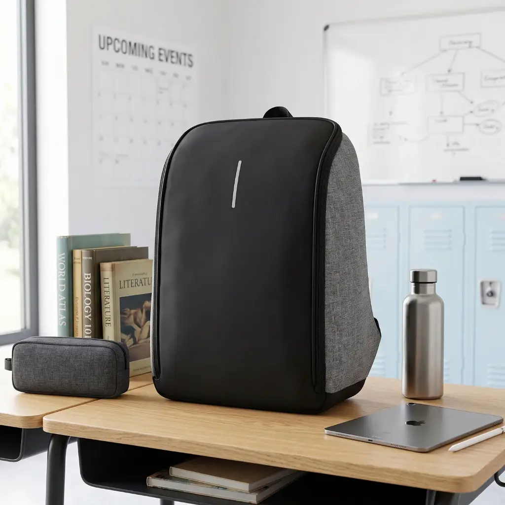 360BACK PACK SIZE:43*29*11 GRAY&BLACK