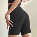 360 COTTON SPORTS BIKER SHORTS BLACK SPANDEX SMALL