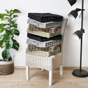 360 HOME CHAIR MAT/FLOOR PILLOW 40x40 SOLID COLOR