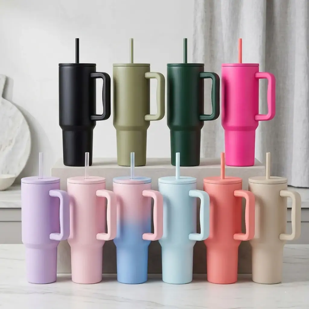 360 HOME BOTTLE WITH HANDLE 40OZ SOLID COLOR