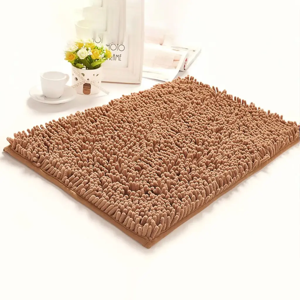 360HOME TUFTED BATH MAT 45X70CM CAMEL