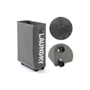 360 HOME ROLLING LAUNDRY BASKET GREY 39*19*57