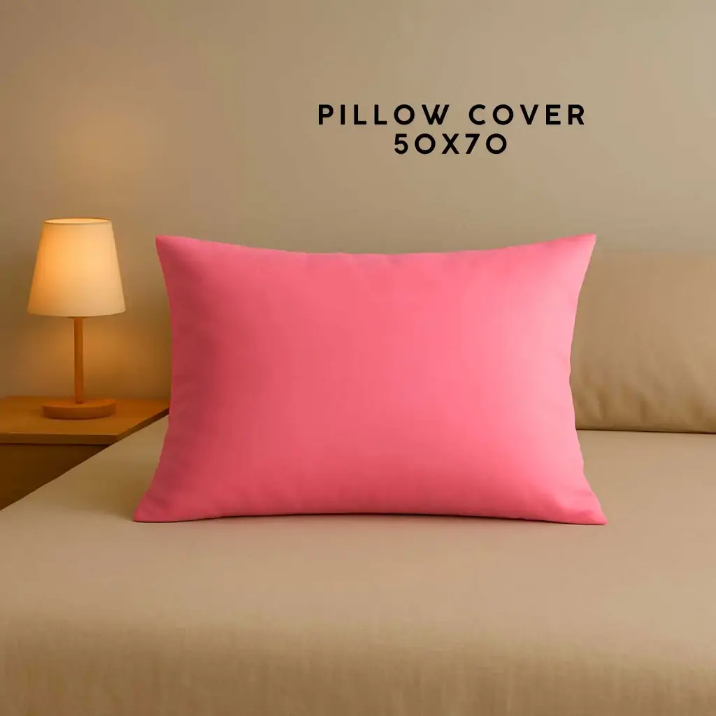 360 HOME PILLOW CASE PINK