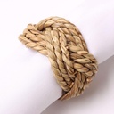 360 HOME NUPKIN RING SEAGRASS STRAW 5X4