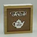 360 HOME TEA BOX 24*24*7 AZULEJO DESIGN