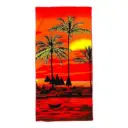 360 HOME BEACH TOWEL ANIMATED DESIGN 70X150