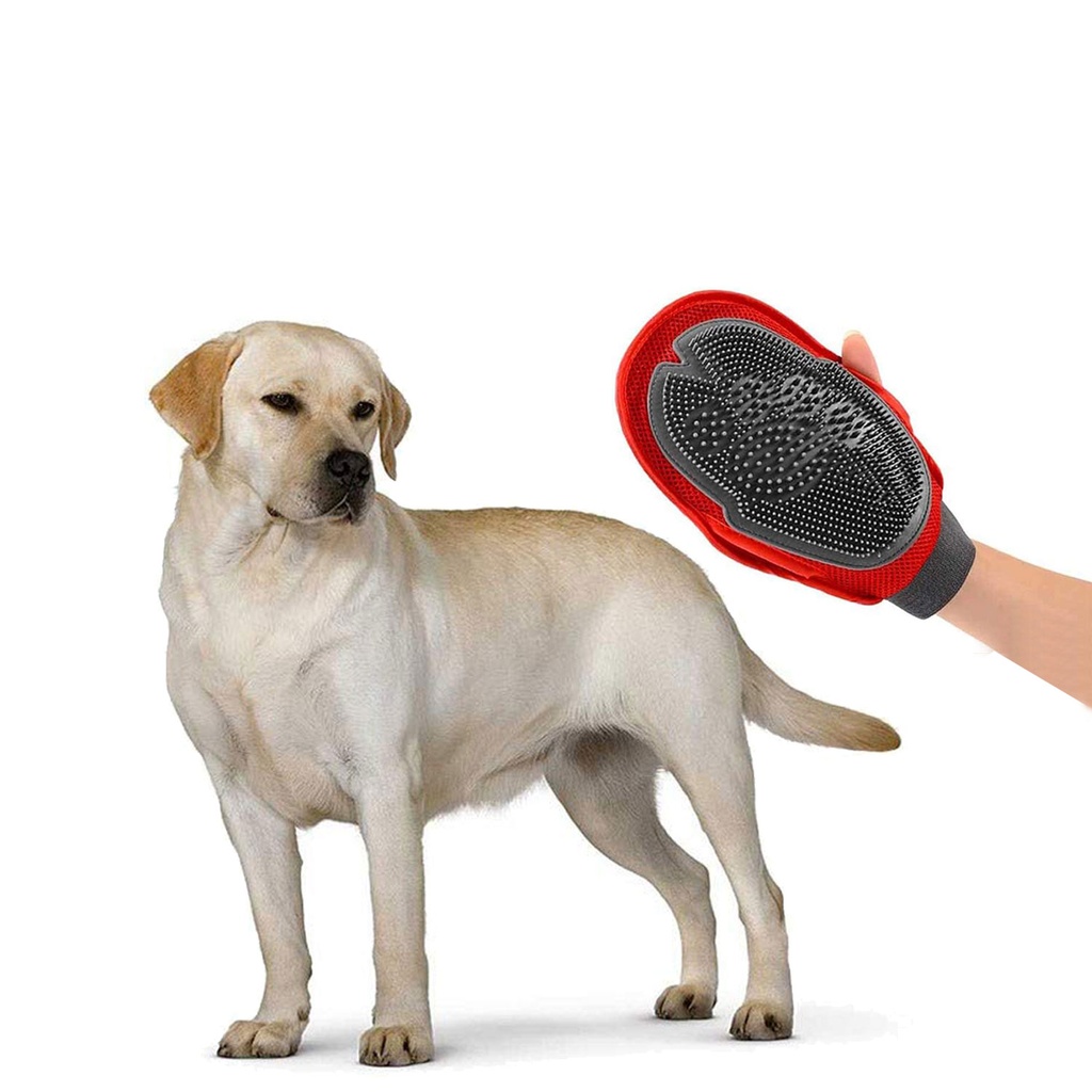 360 PET Accessories Gentle Pet Grooming Glove Brus
