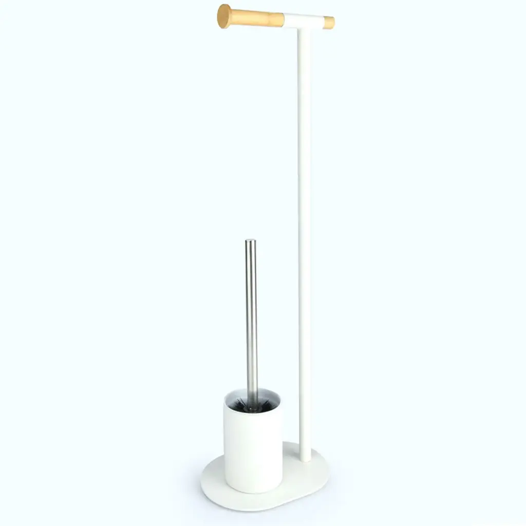 360HOME FLOOR MOUNTED TOILET BRUSH HOLDER