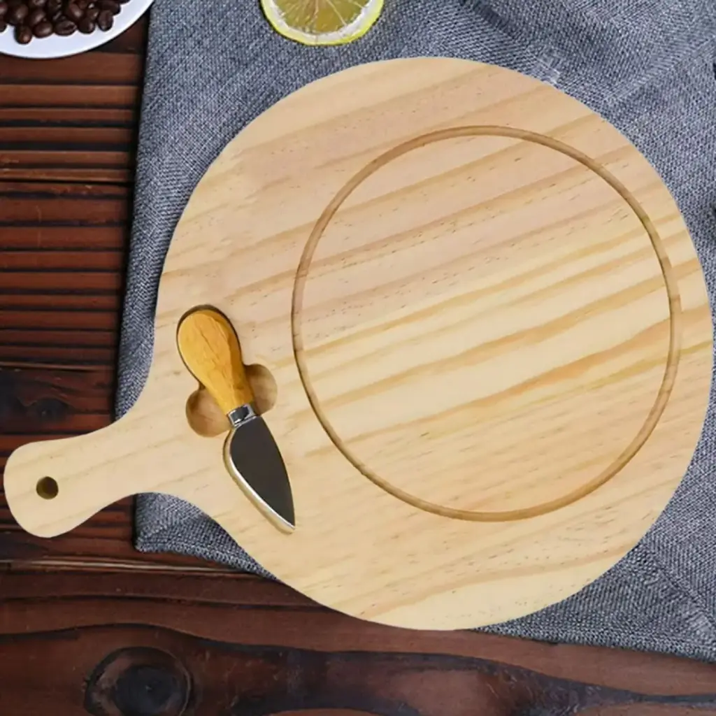 360 HOME CHEESE BOARD WOODEN 25X35