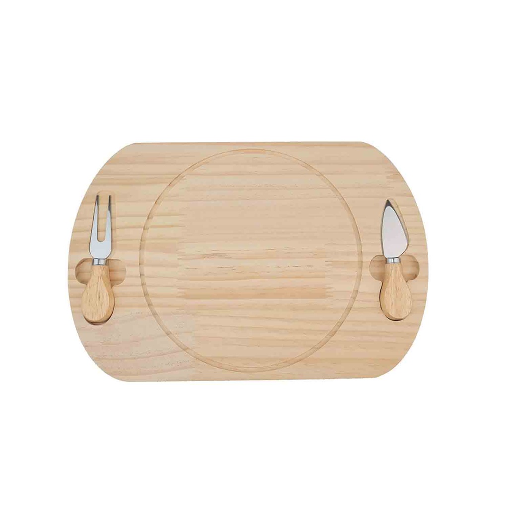 360 HOME CHEESE PLATTER WOODEN 24X36