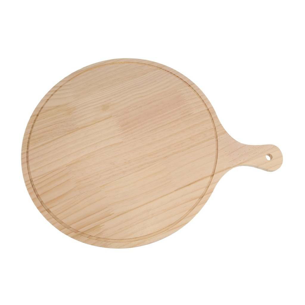 360 HOME PAN OAK PIZZA  ROUND WITH HAND 38X48X1