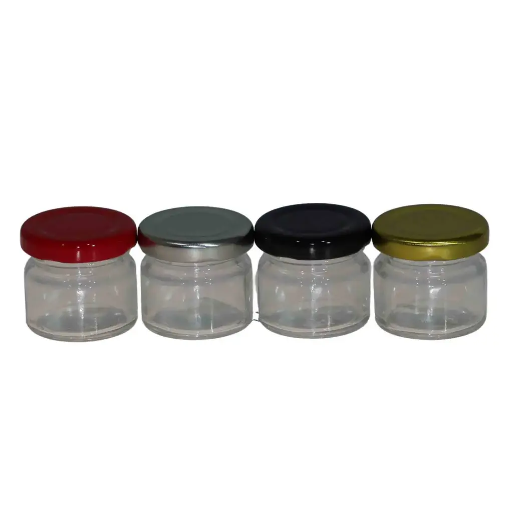 360 HOME GLASS JAR WITH COVER