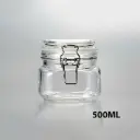 360 HOME GLASS JARS CONTAINER WITH SILICONE SEAL