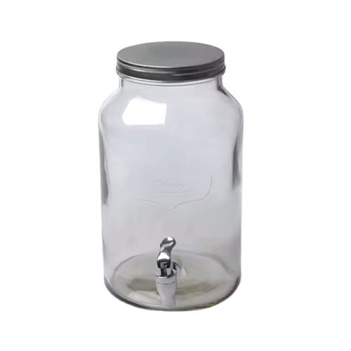 360 HOME GLASS DISPENSER WIDE MOUTH 6L