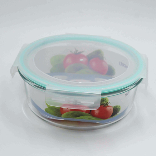 360 HOME GLASS FOOD STORAGE BOX 400ML