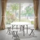 360 HOME FOLDED TABLE ROUND 244*76*74