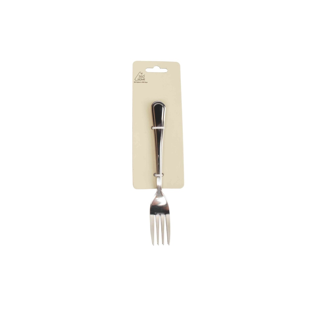 360 HOME DESSERT FORKS
SS430 SILVER 2MM SET 3PCS