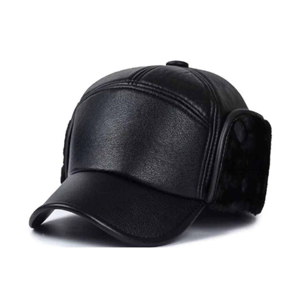 360 COTTON HAT WINTER TRAPPER WITH VISOR+ EAR FLAP