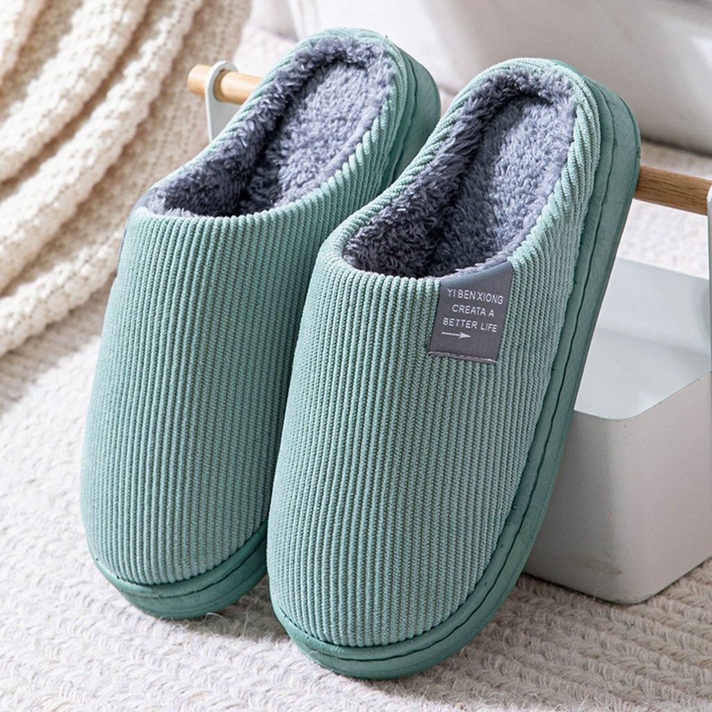 360 COTTON SLIPPERS 38-39 MELON GREEN