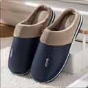 360 COTTON SLIPPERS 40-41(39-40) DARK BLUE