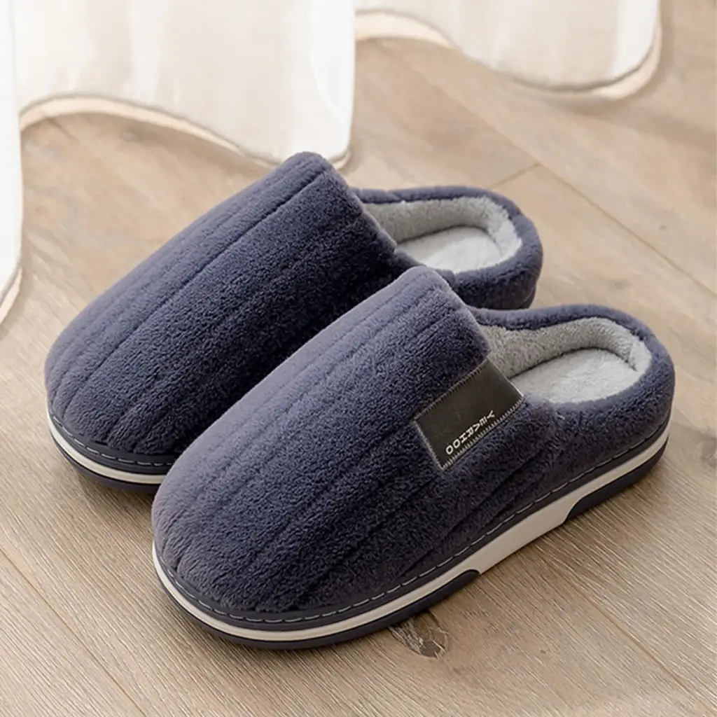 360 COTTON SLIPPERS 40-41(39-40)NAVY