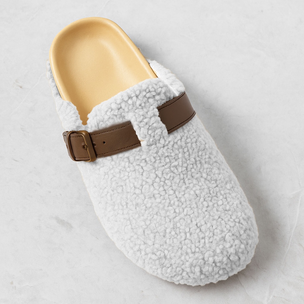 360 COTTON SLIPPERS WINTER WOMEN 40 OFF-WHITE