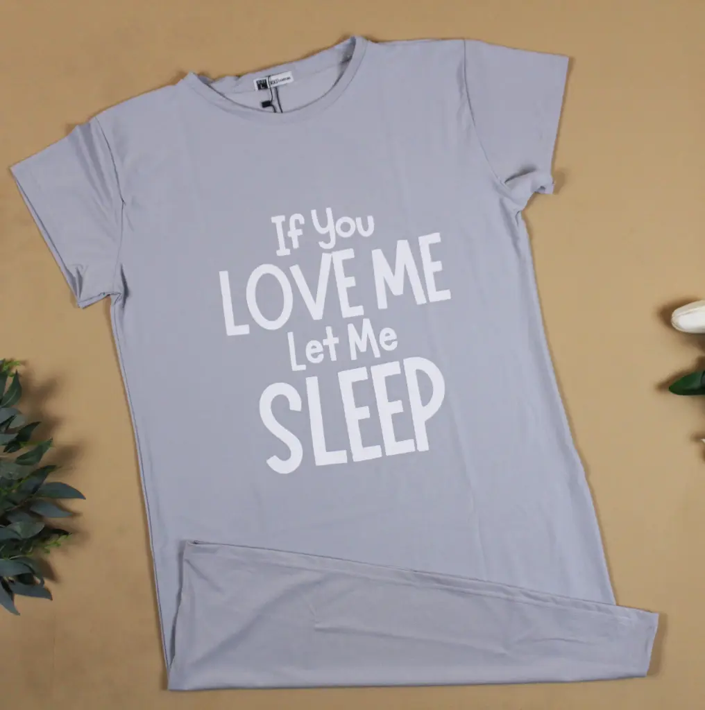 360 COTTON T-SHIRT ANTRACITE WITH PRINTED TEXT