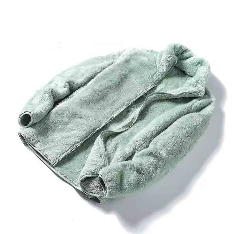 360 COTTONLADIES JACKET FLEECE MINT
