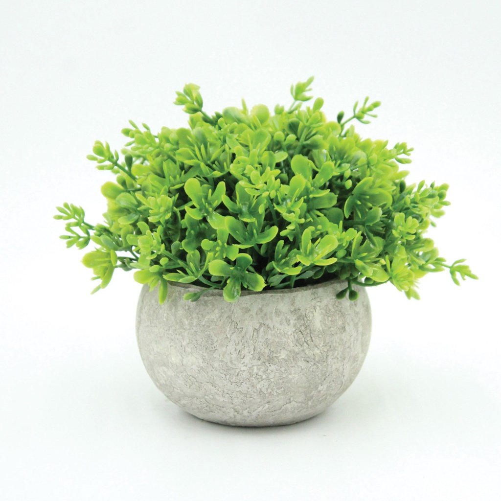 360 HOME ARTIFICIAL POTTED BONZAI PLANT 7*12CM