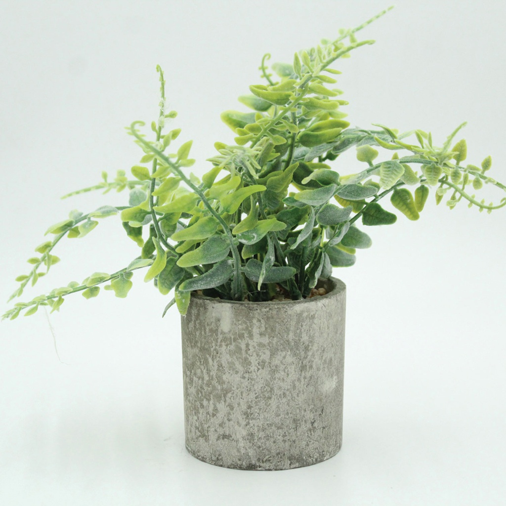 360 HOME ARTIFICIAL POTTED FERN PLANT 8*21CM