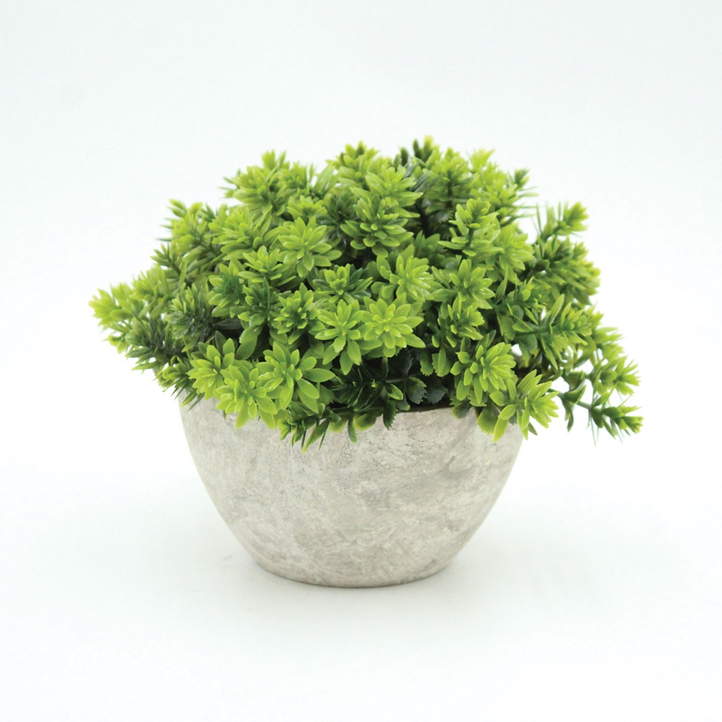 360 HOME ARTIFICIAL POTTED GREEN PLANT 10*13CM