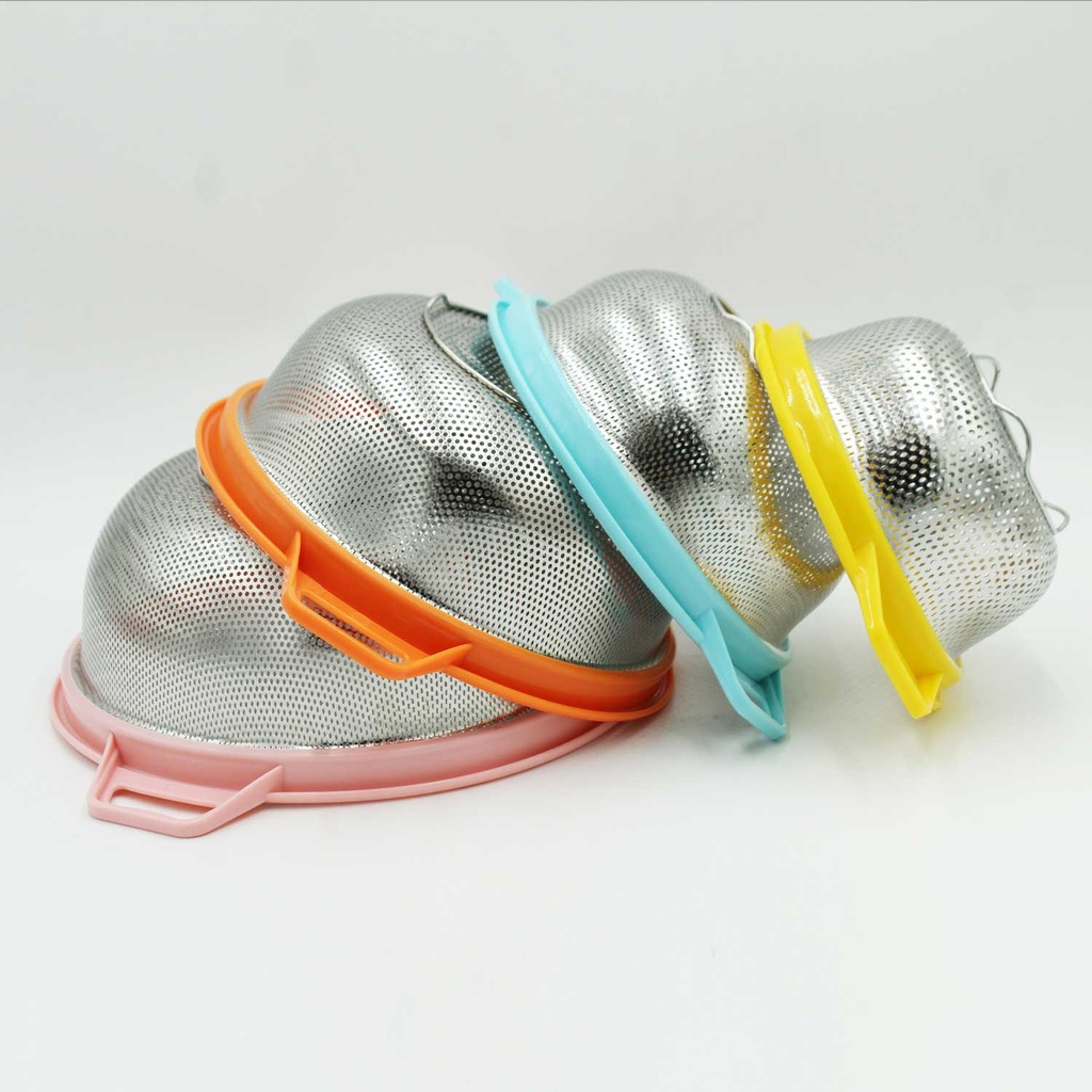 360 HOME BASKET MESH PLASTIC STEEL WITH FEET