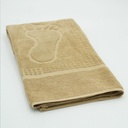 360 HOME BATHMAT 100%COTTON  50*70CM 300GRS BEIGE