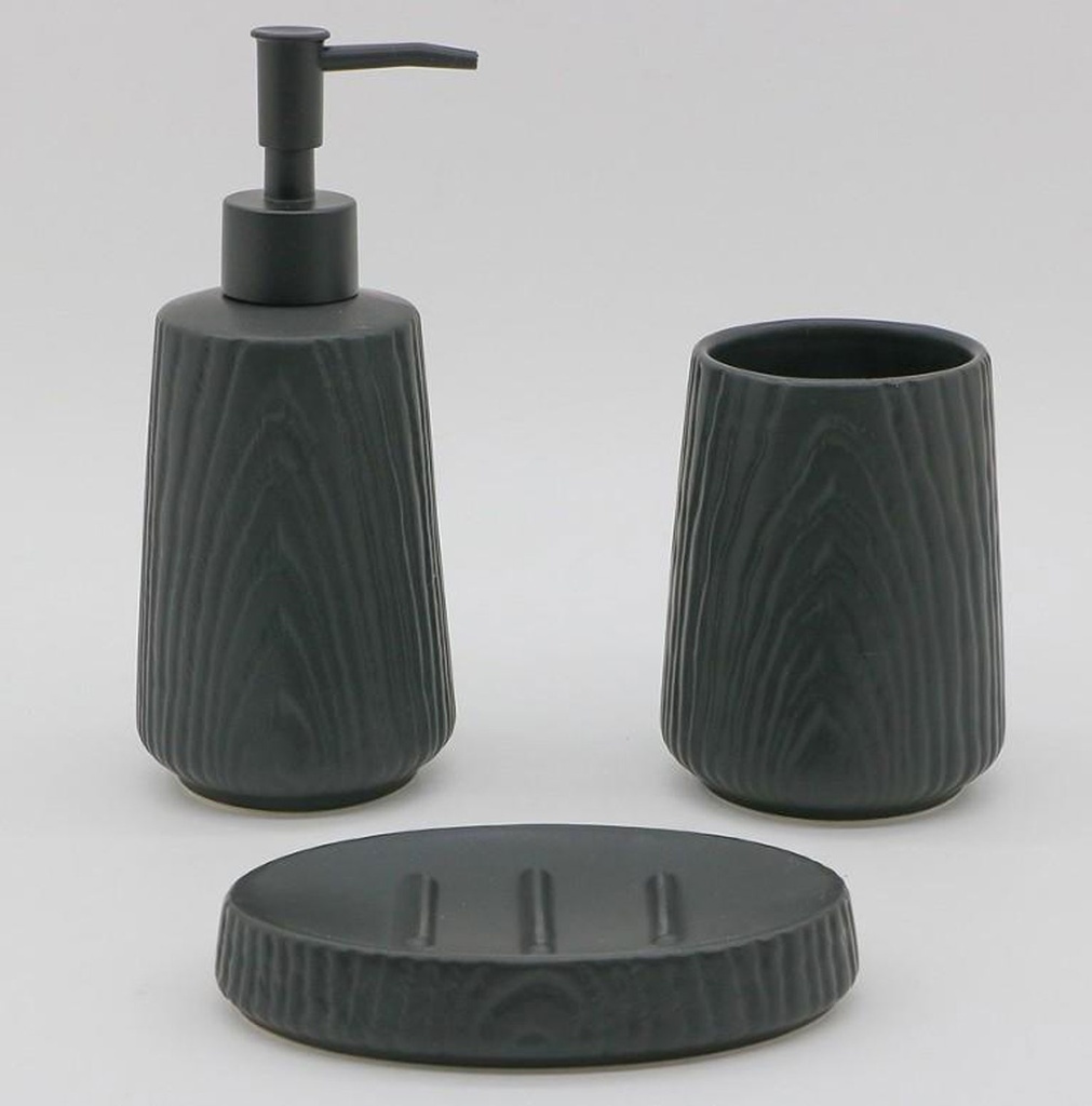 360 HOME BOTTL+CUP+SOAP DISH BLACK+AIRCRAFT BOX