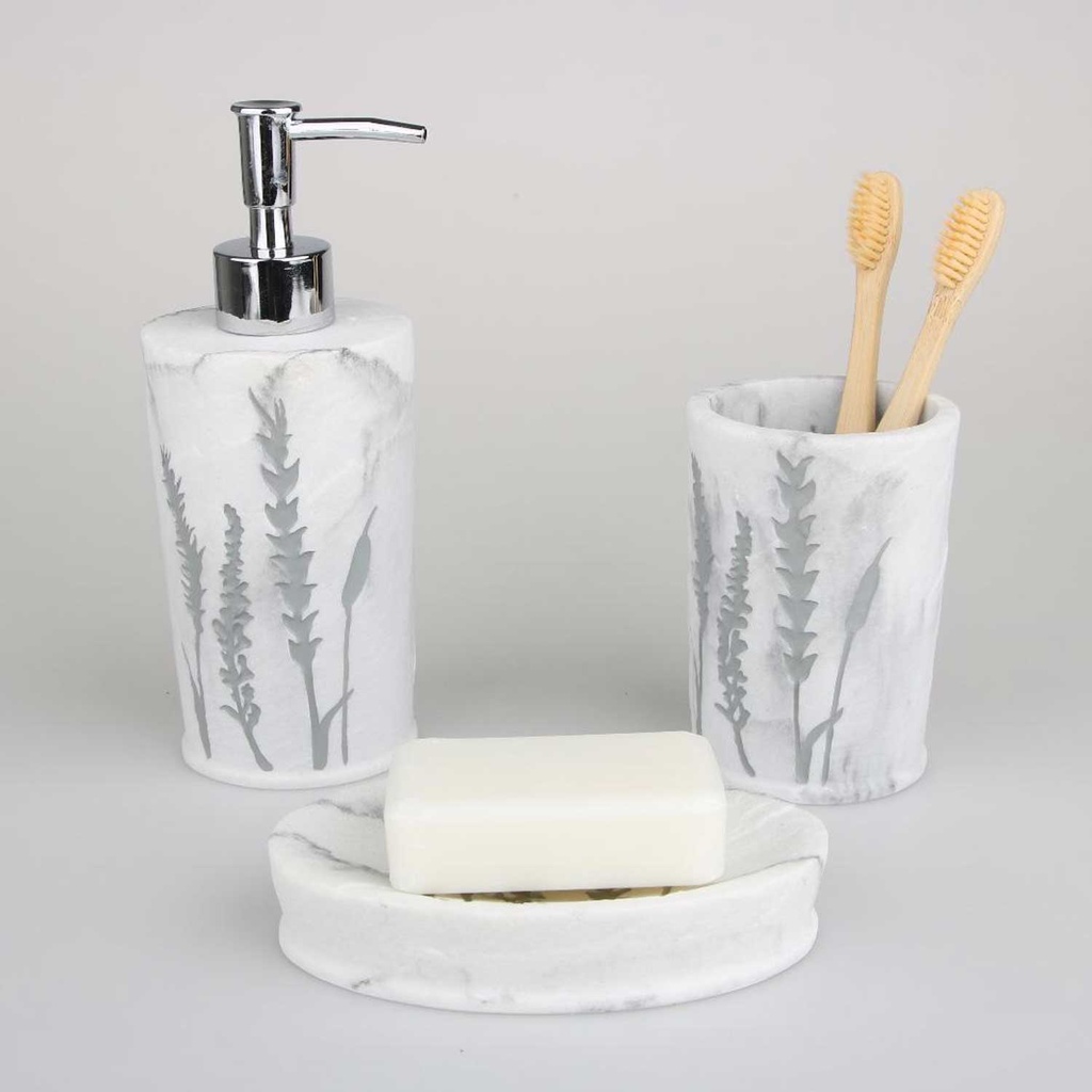 360 HOME BOTTLE+CUP+SOAP DISH RESIN EMULSION