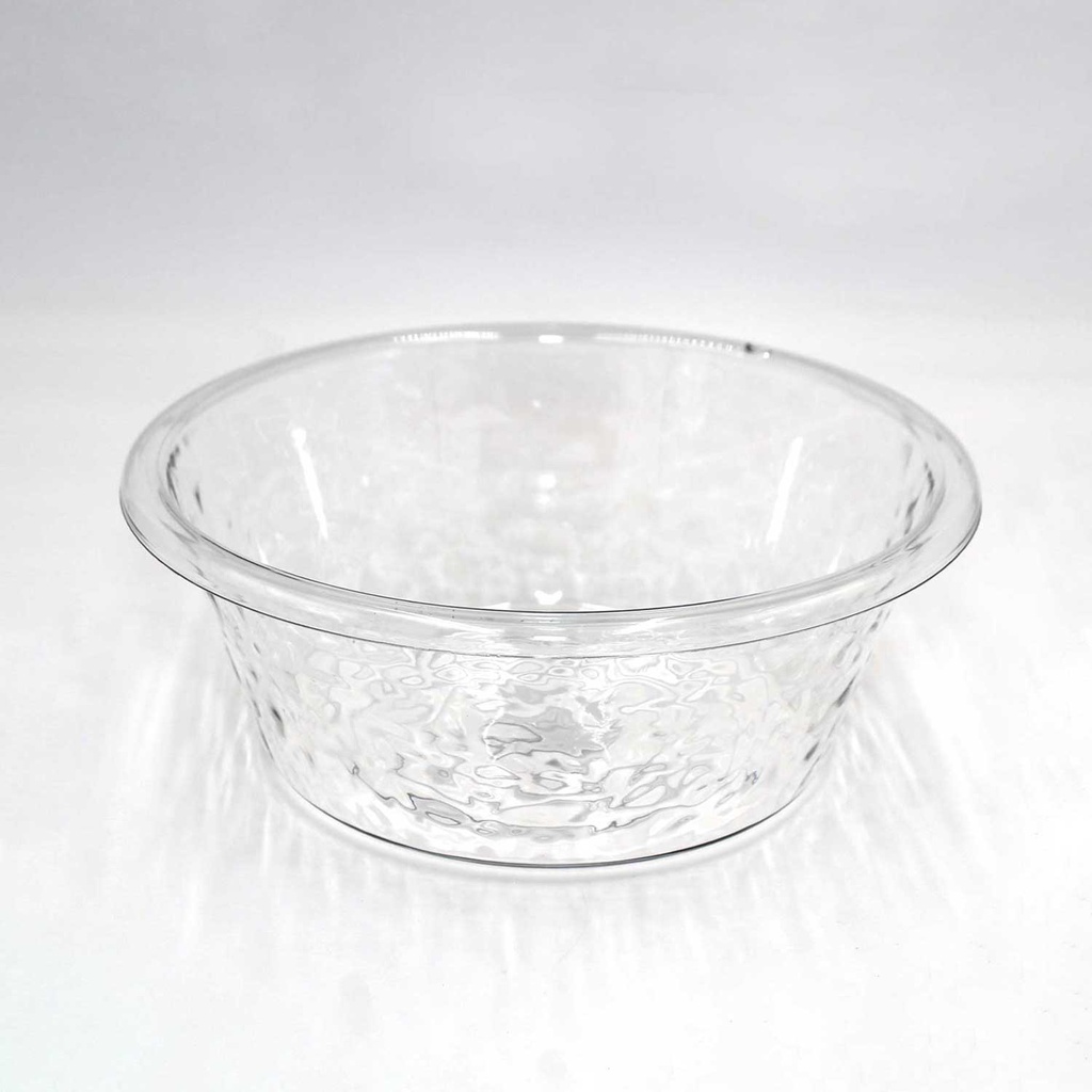 360 HOME BOWL ROUND CLEAR 29.5*19.5*11CM PLASTIC