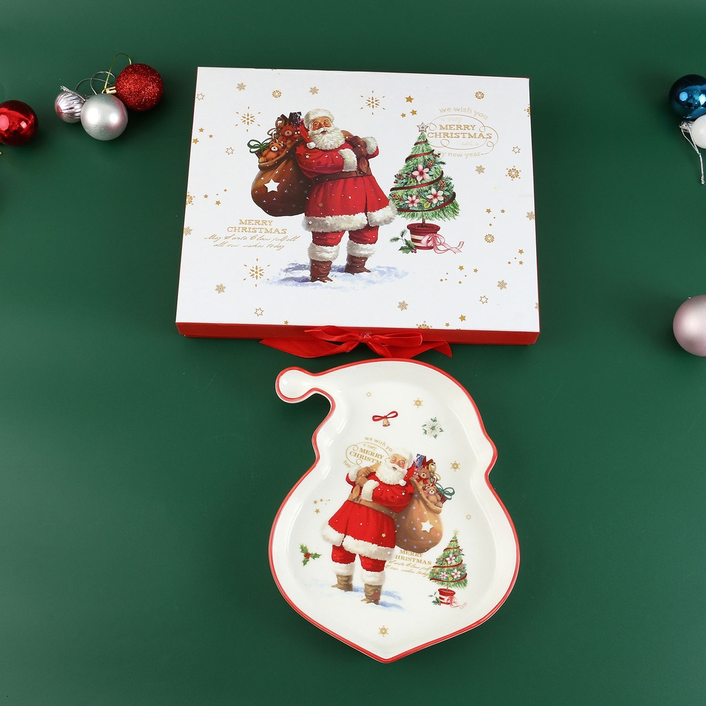 360 HOME CHRISTMAS PLATE 23CM*19CM*3CM